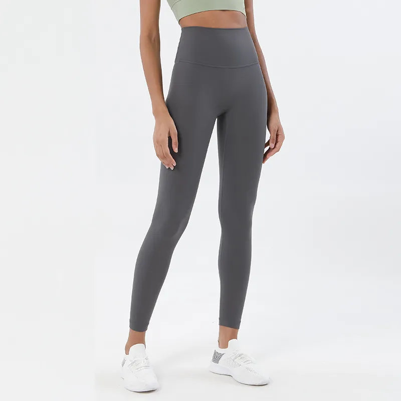 Soft Naked-Feel High Waist Yoga Fitness Pants