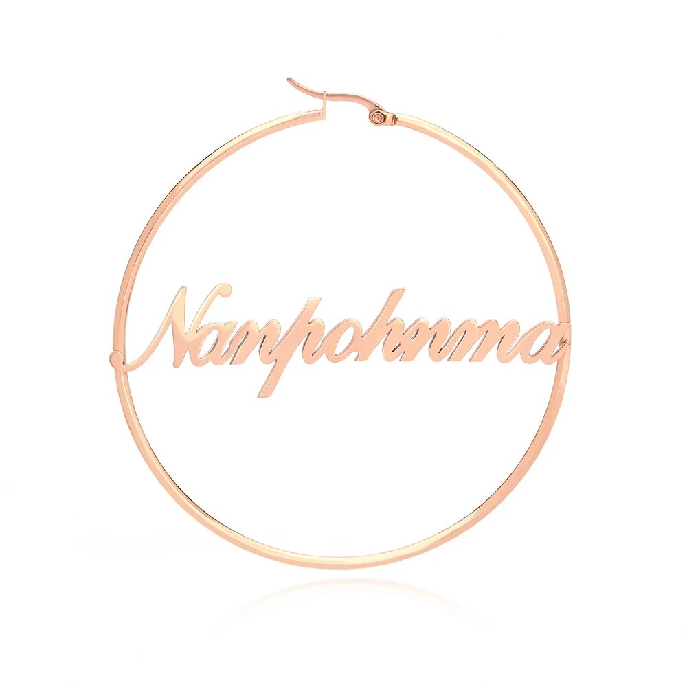 Stainless Steel Hoop Earring