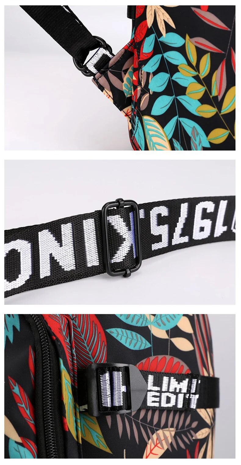 Travel Bucket Backpack Printing  Bag
