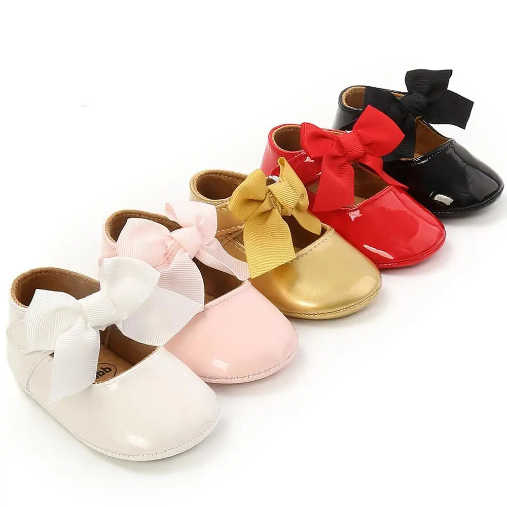 PU-Leder-Schuhe für Neugeborene, Jungen und Mädchen