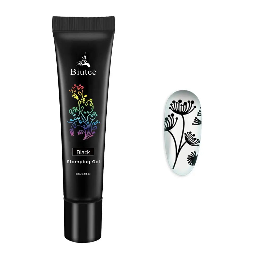 Nail Stamping Gel Polish Set