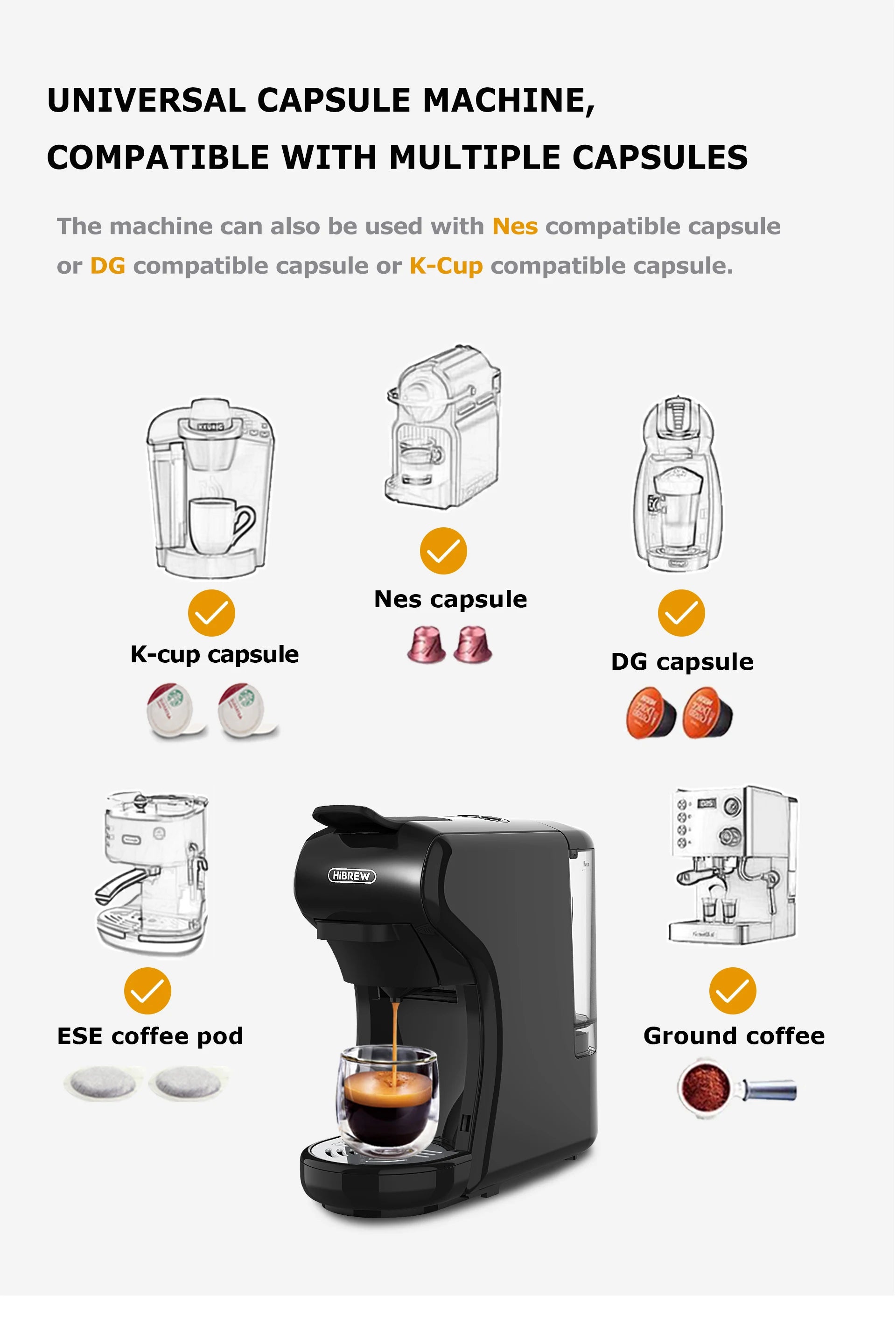 Cafetera Espresso Cafetera De Vainas