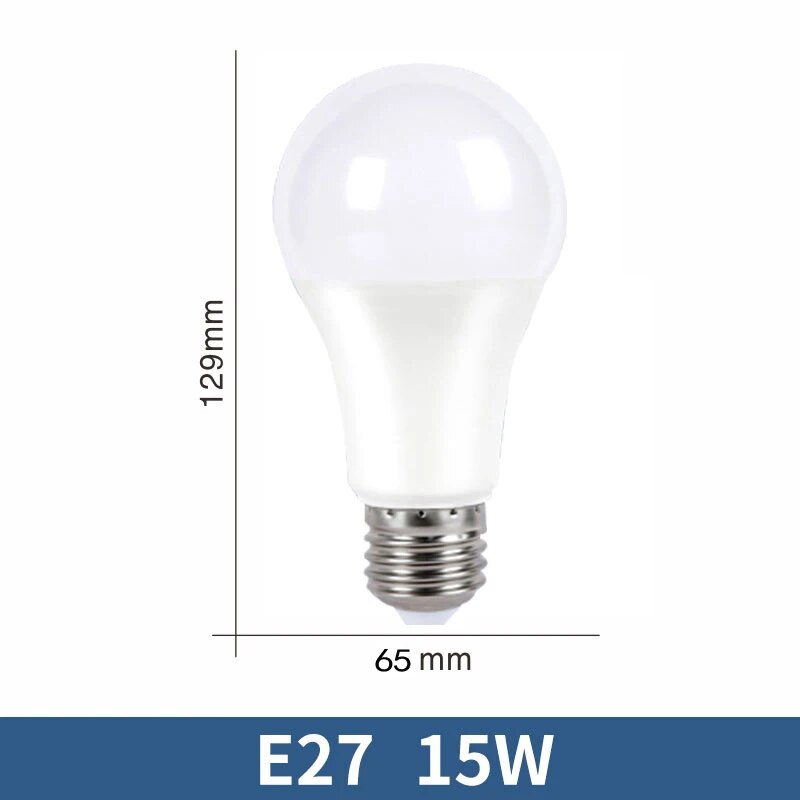 10pcs LED Bulb Lamps E26 E27 E14 E12 110V GU10  120V Table Light