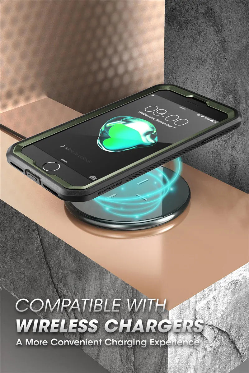 Built-in Screen Protector Holster Cover Case