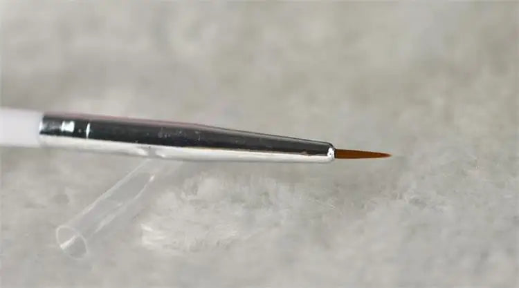 2 piezas pincel de dibujo herramienta para manicura y decoración de uñas
