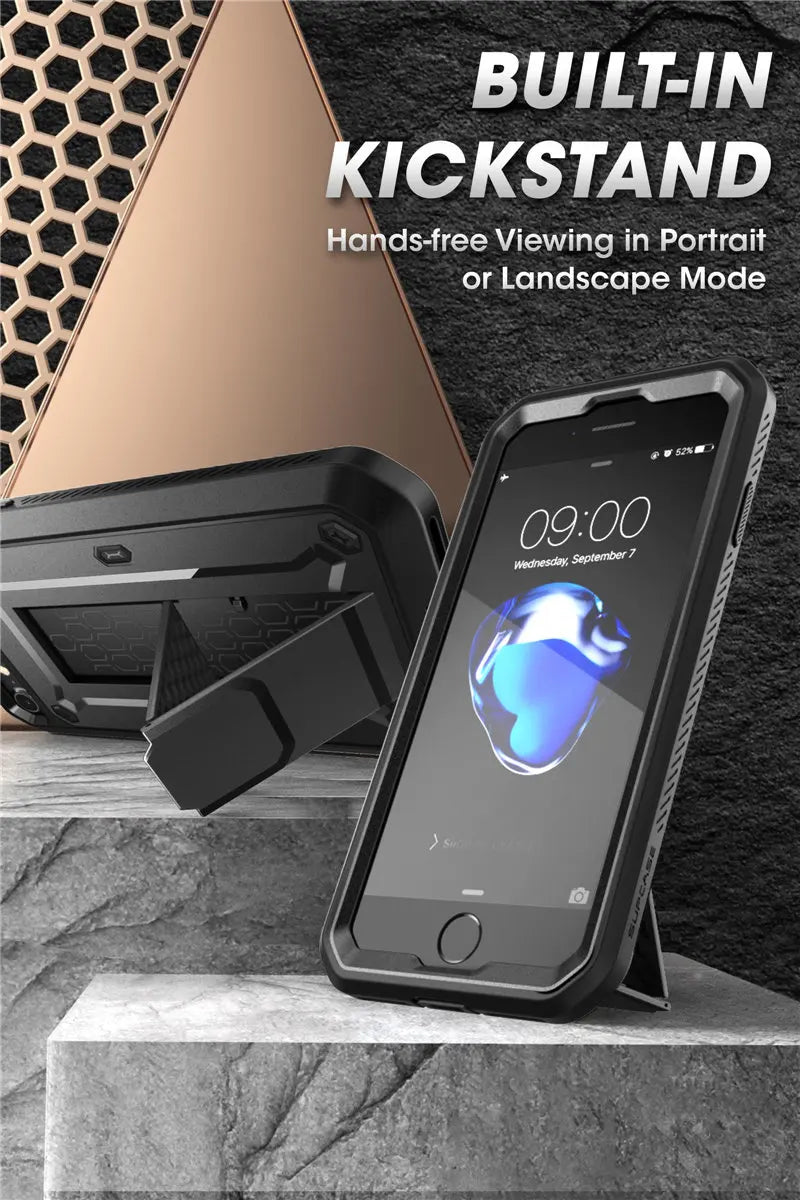 IPhone 7/8 Case Pro Rugged Holster Cover
