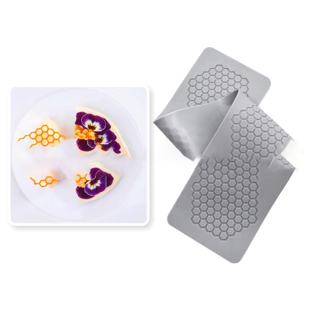 Honeycomb & Butterfly Silicone Cake Decorating Tool