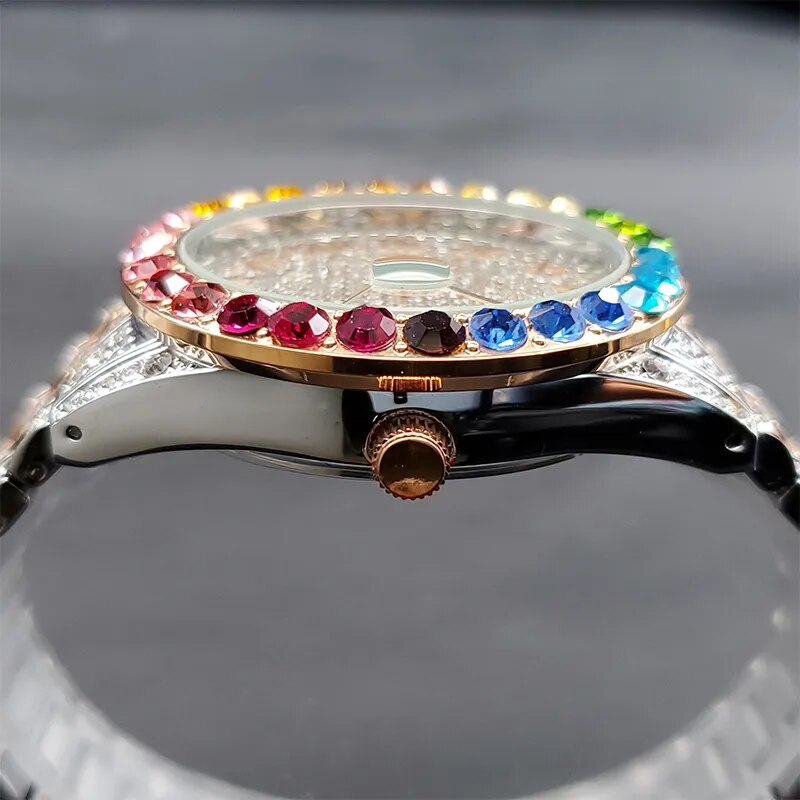 18k Gold Diamond Watch