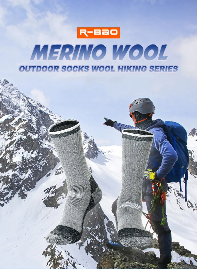 Winter Sports Merino Wool Thermal Socks