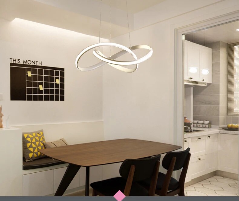 Led Pendant Lights for Stylish Spaces: Remote-Controlled Aluminum