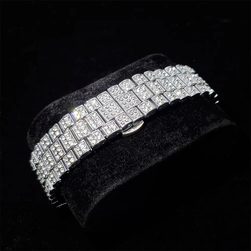Blingbling Luxury Arabic Numerals Man's Watch