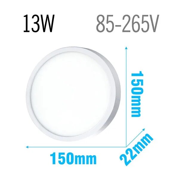 LED Ceiling Lamp in Various Wattages