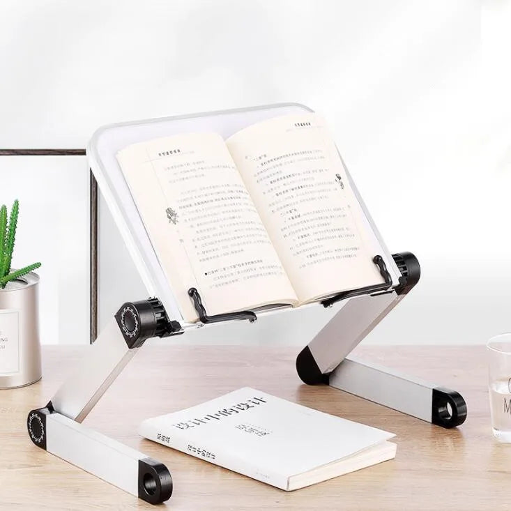 360 Grad verstellbarer Bücherregalständer aus Metall