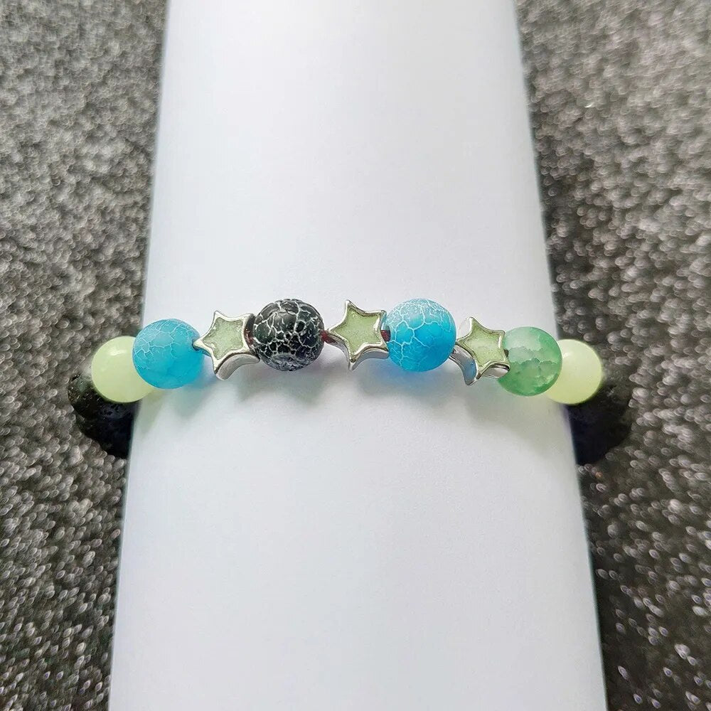Natural Stone with Luminous Glow Bracelet