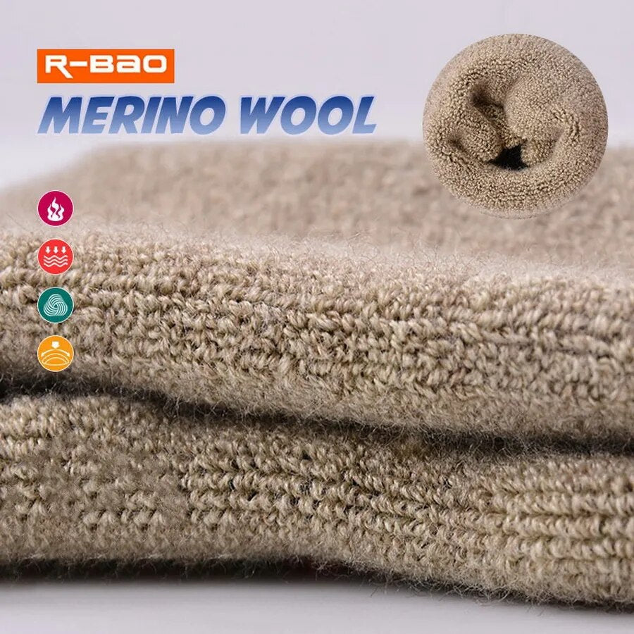 Winter Sports Merino Wool Thermal Socks