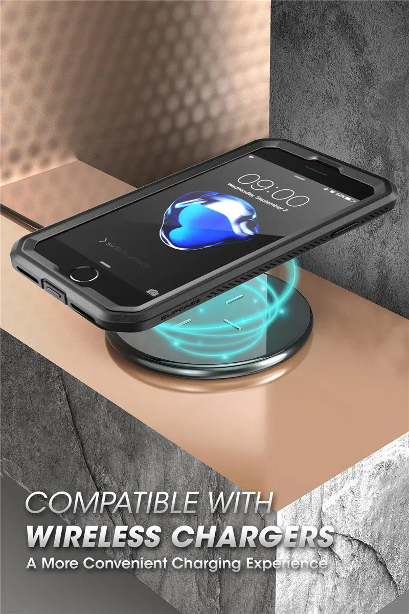 Built-in Screen Protector Holster Cover Case