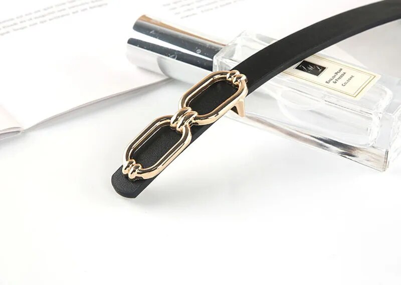 Cinturón de diseñador con correa de cintura con hebilla de metal con personalidad