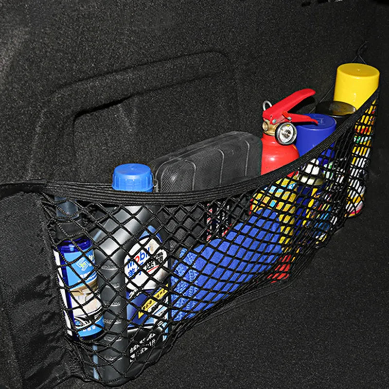 Car Accessories Organizer Car Net Nylon SUV Auto Cargo Storage