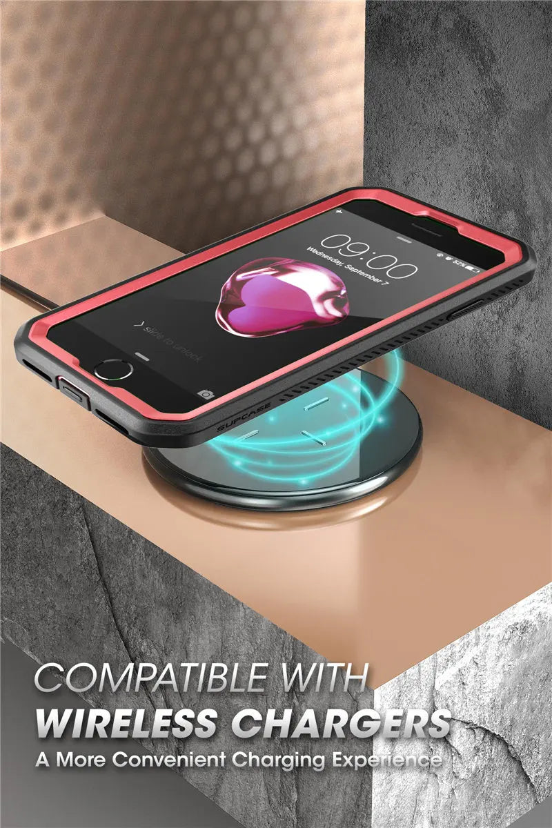 Built-in Screen Protector Holster Cover Case