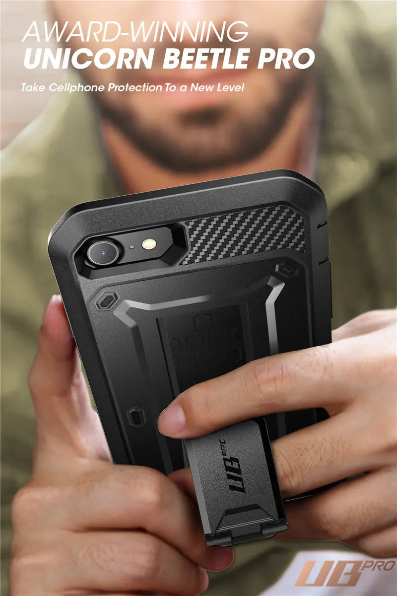 IPhone 7/8 Case Pro Rugged Holster Cover