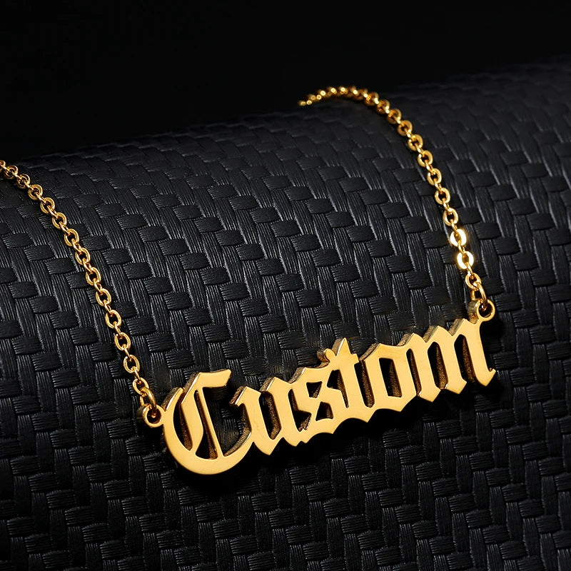 Stainless Steel Custom Name Pendant