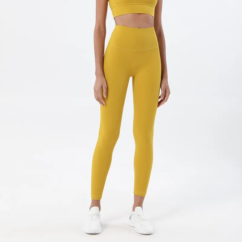 Soft Naked-Feel High Waist Yoga Fitness Pants