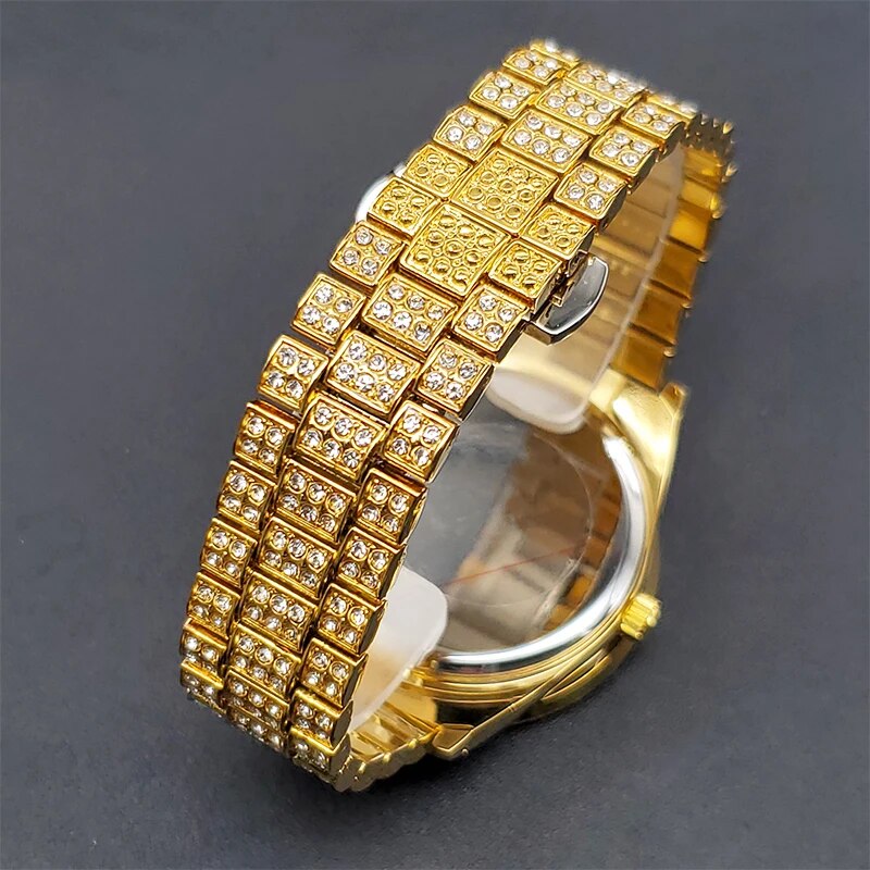 18k Gold Diamond Watch