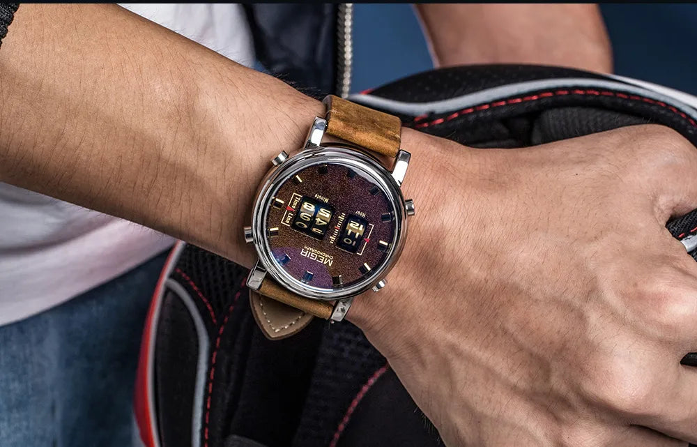 Drum Roller Watch