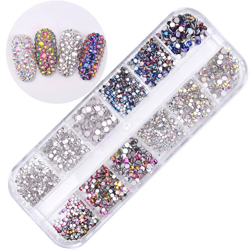 Crystal Rhinestone Diamond Nail Art