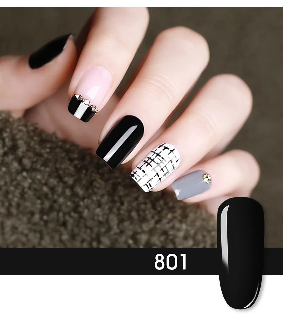 Juego de gel de uñas DIY para diseños de manicura creativos