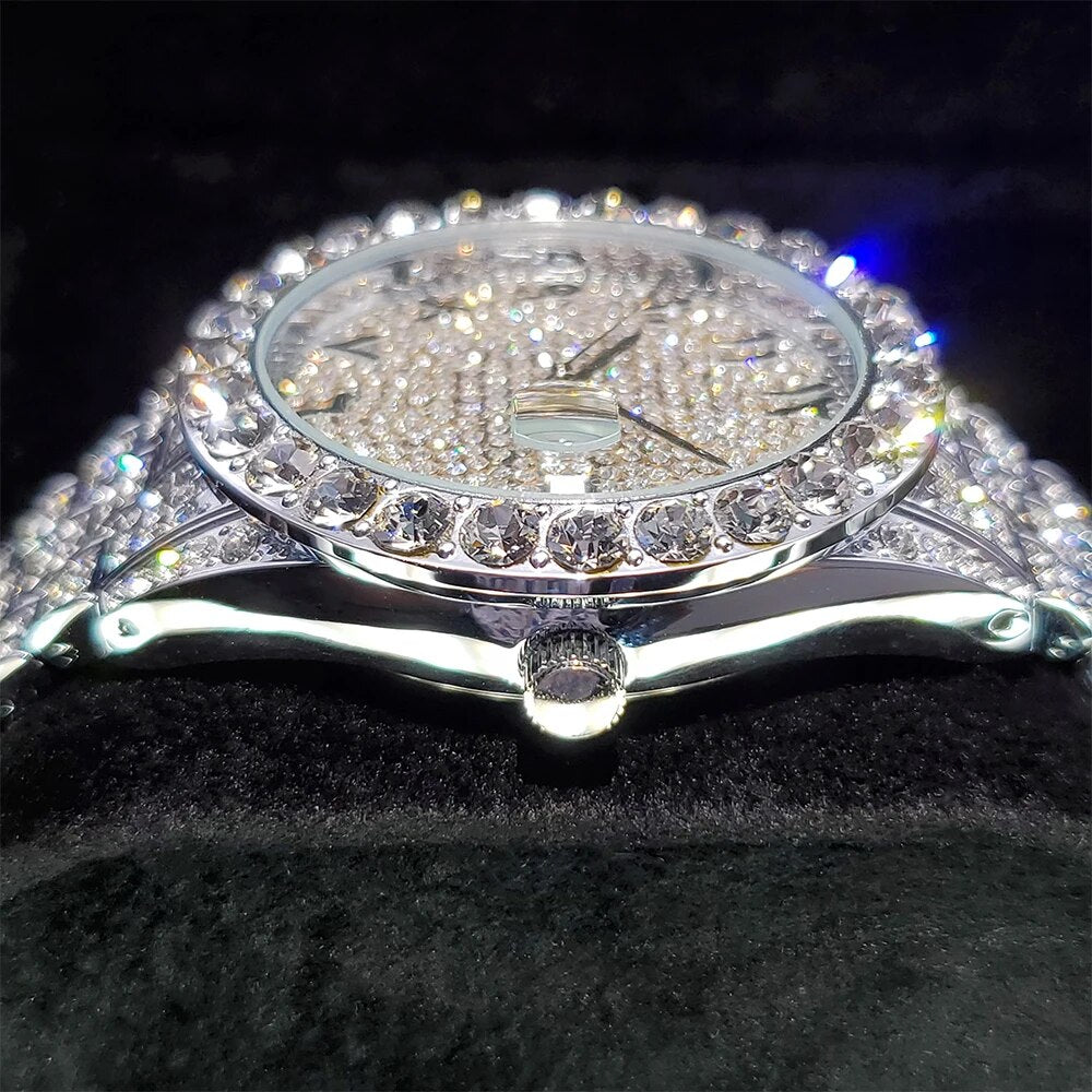 Blingbling Luxury Arabic Numerals Man's Watch