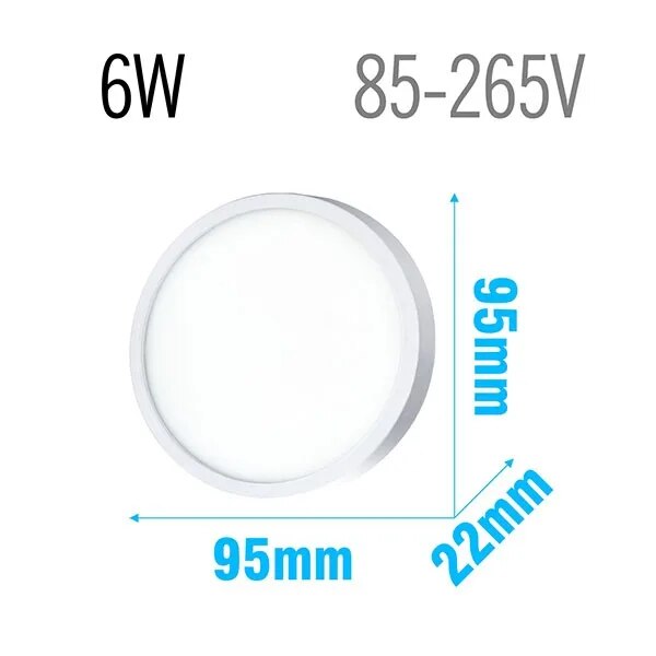 LED Ceiling Lamp in Various Wattages