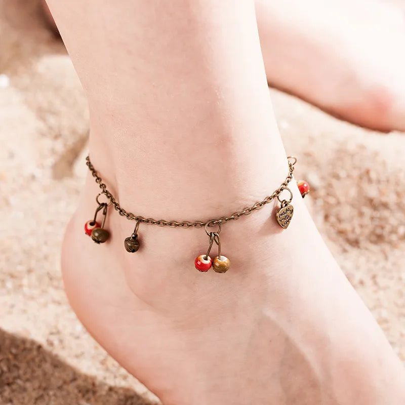 Retro Style Imitation Fruit Bracelet Chain