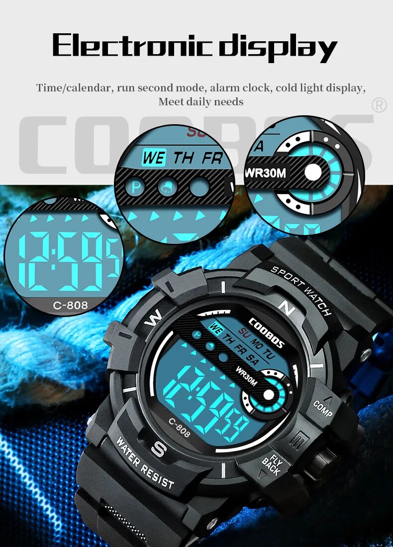 Watch Sport Outdoor Electronic Watch
