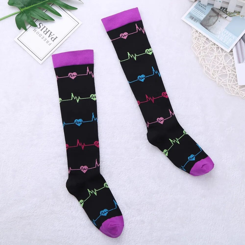 Happy Compression Socks Anti-Fatigue Relief for All