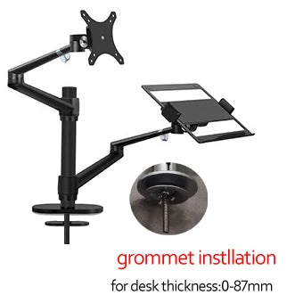 10"-17"Ergonomics laptop stand 32" monitor desktop Holder