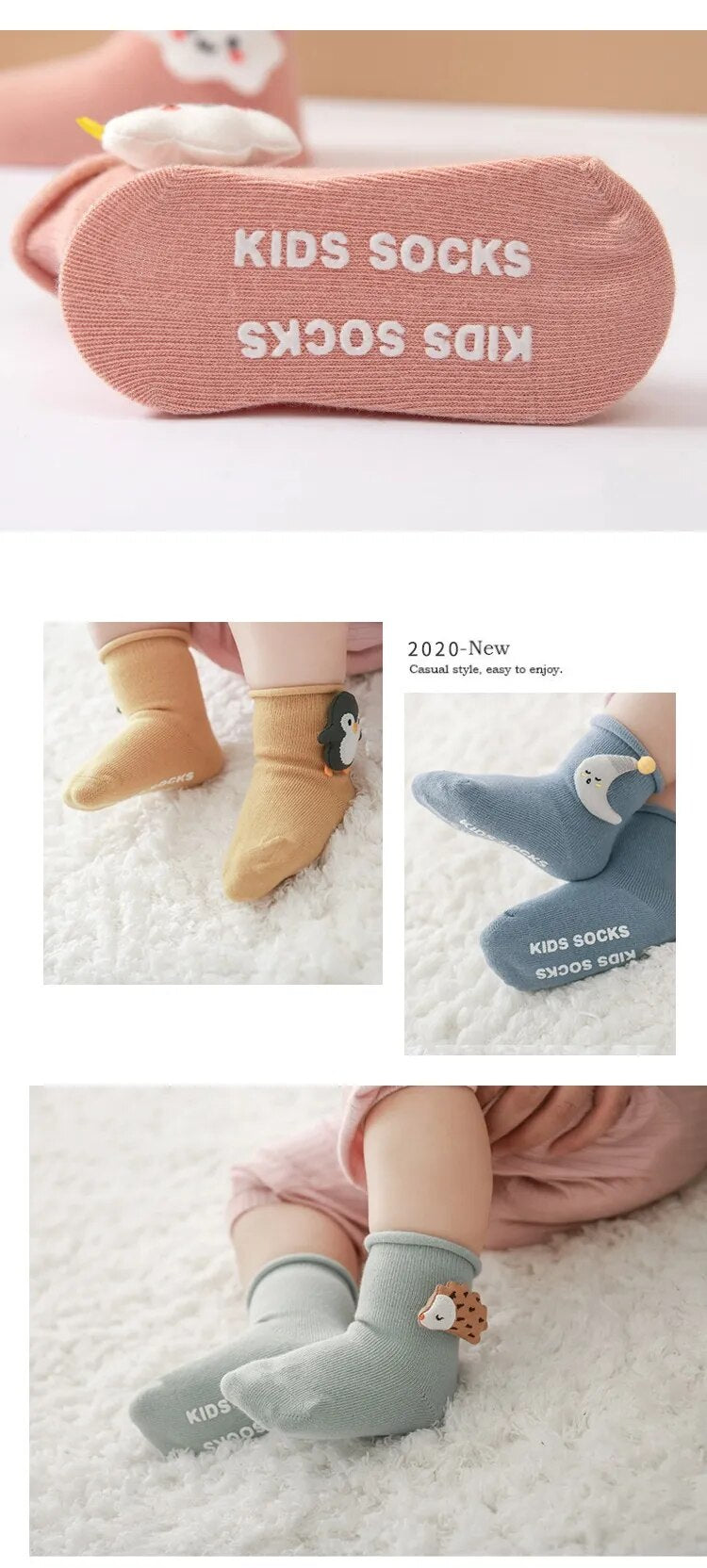 Children's Socks Cute Cartoon Dolls Baby Socks
