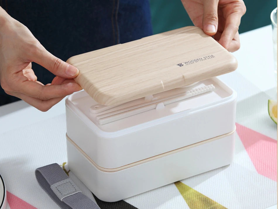 Microwave Double Layer Lunch Box