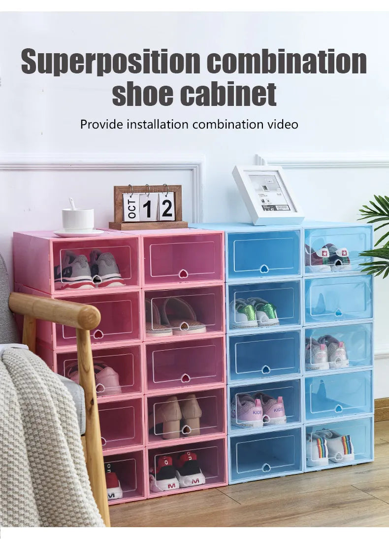 Transparent Shoe Box