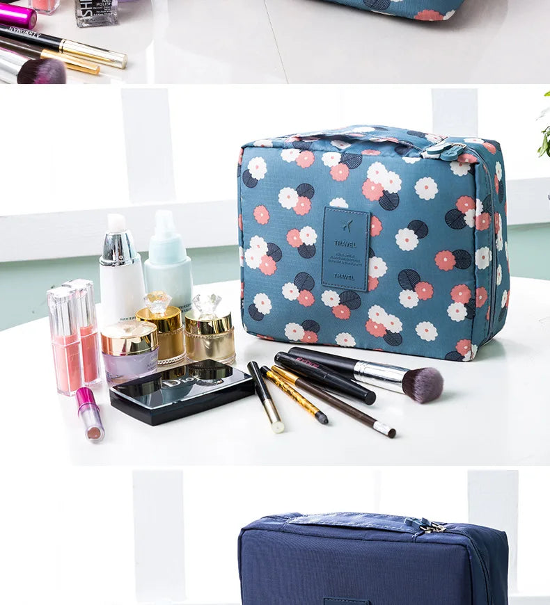 Bolsa de cosméticos de viaje multifunción al aire libre