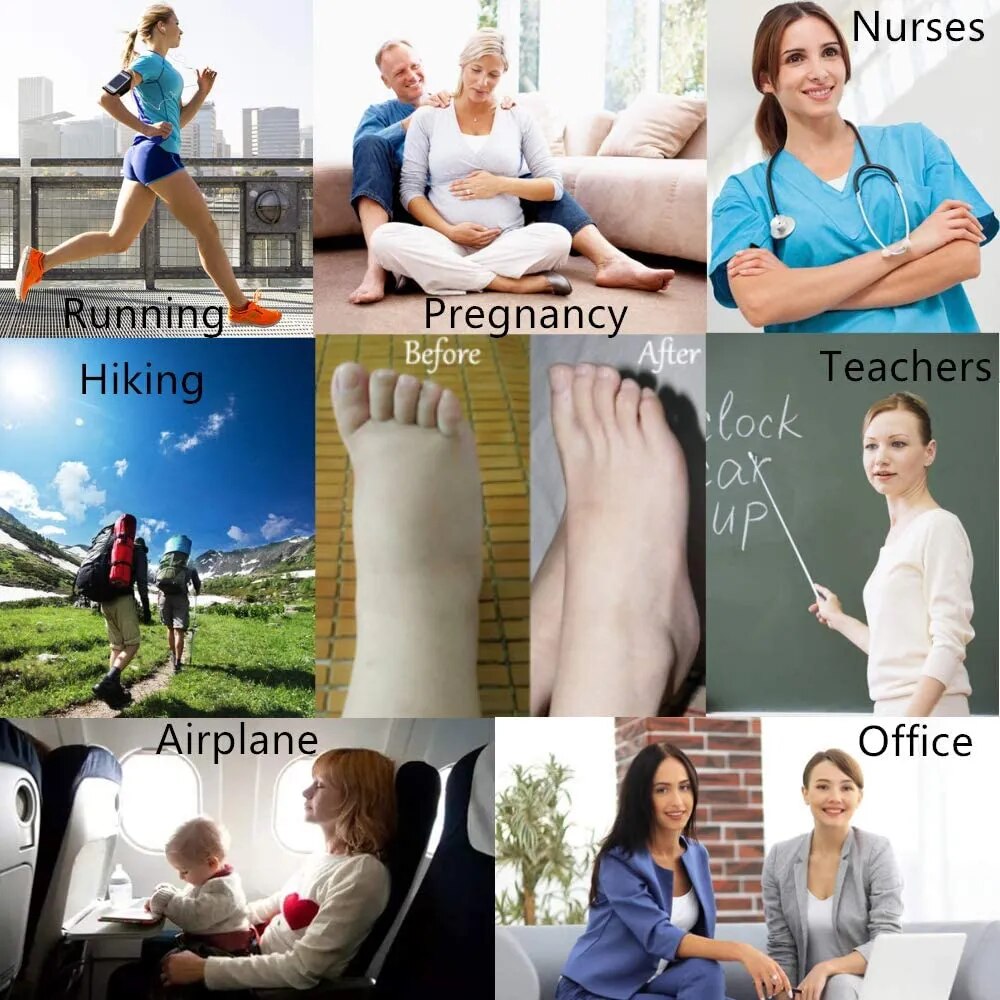 Happy Compression Socks Anti-Fatigue Relief for All