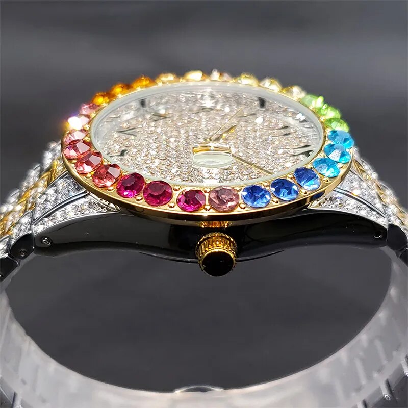 18k Gold Diamond Watch