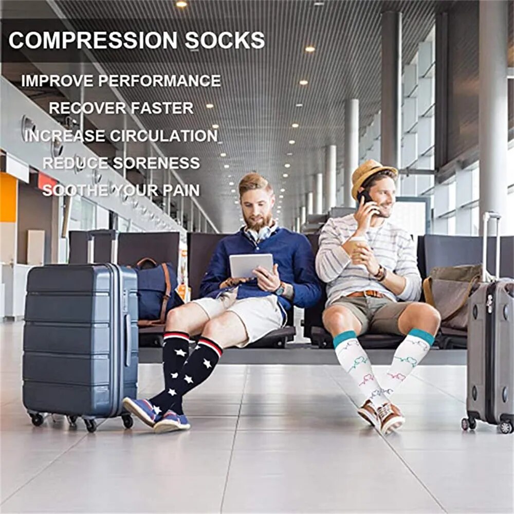 Happy Compression Socks Anti-Fatigue Relief for All