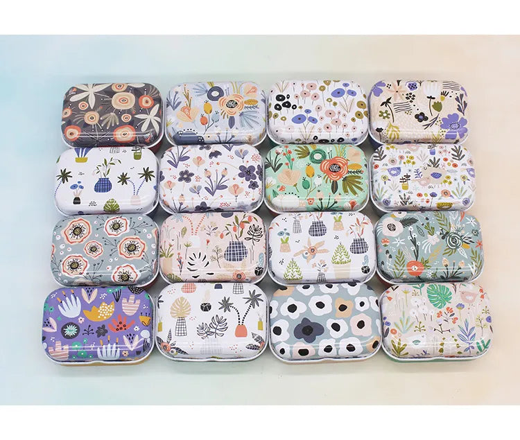 Colorful Mini Tin Storage Box