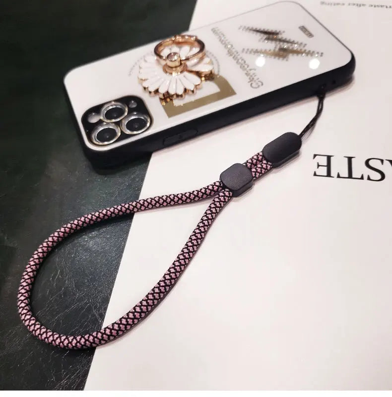 Collar con cordón para teléfono con correa para la muñeca