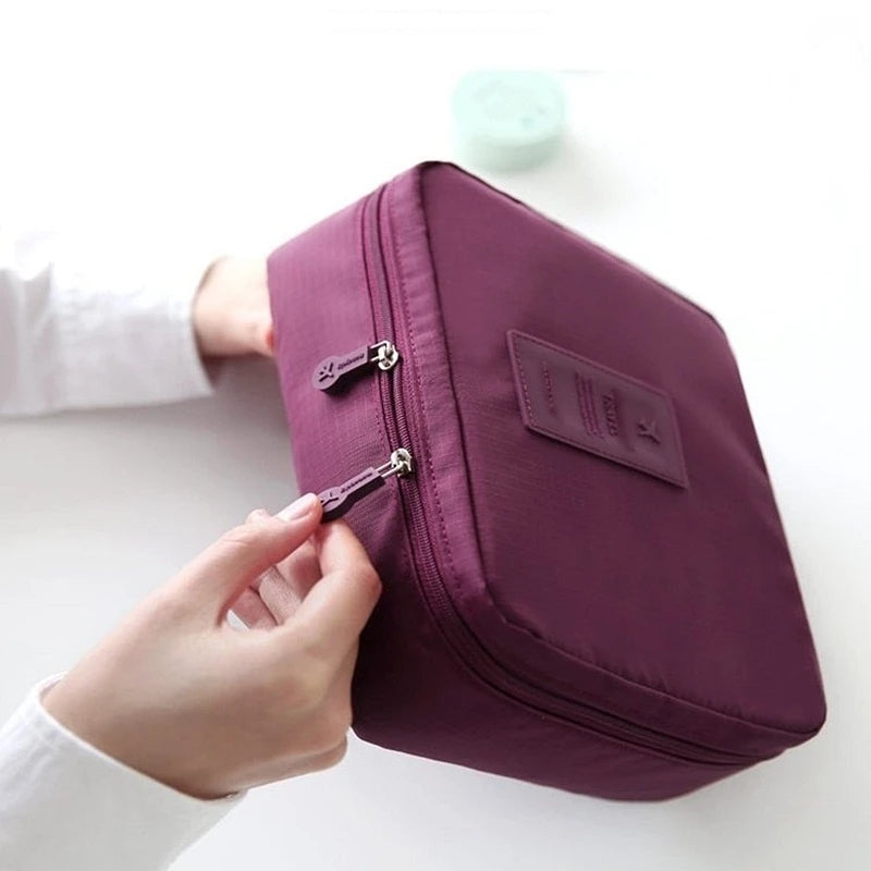 Bolsa de cosméticos de viaje multifunción al aire libre
