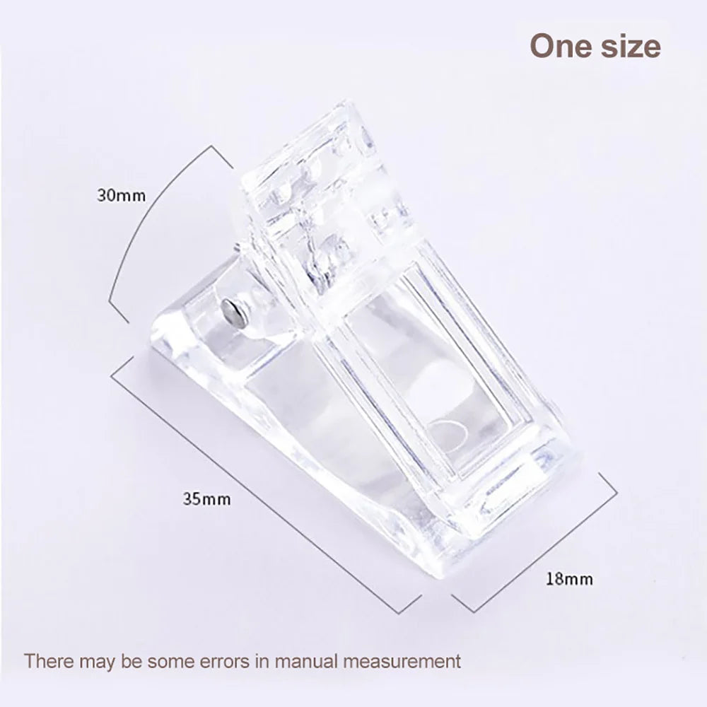Gel Quick Building Nail Tips Clips