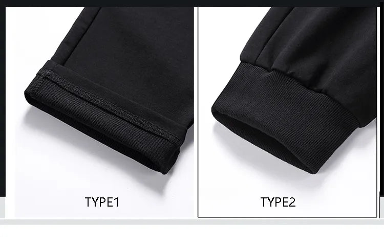 Elastic Waist Casual Cotton Track Sweatpants