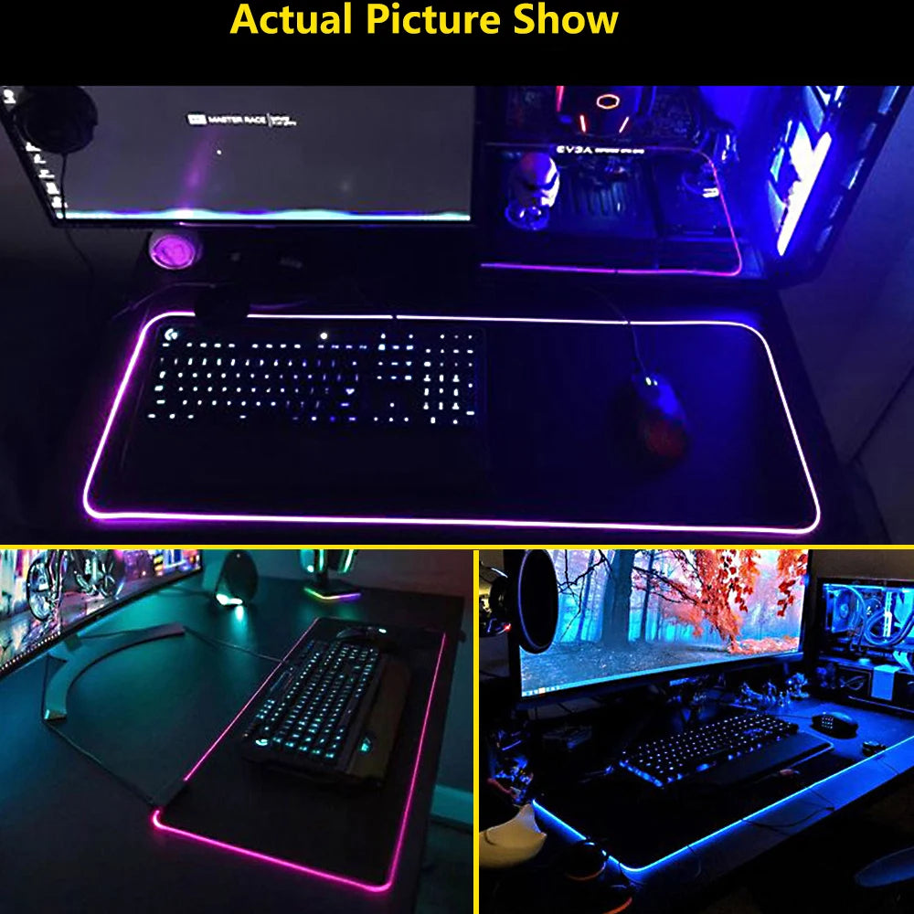 RGB Non-Slip Gaming Mousepad