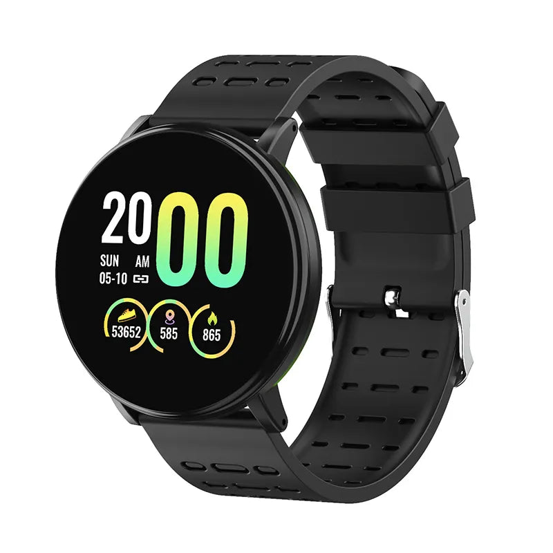 Heart Rate Blood Pressure Monitoring Fitness Tracker Smartwatch